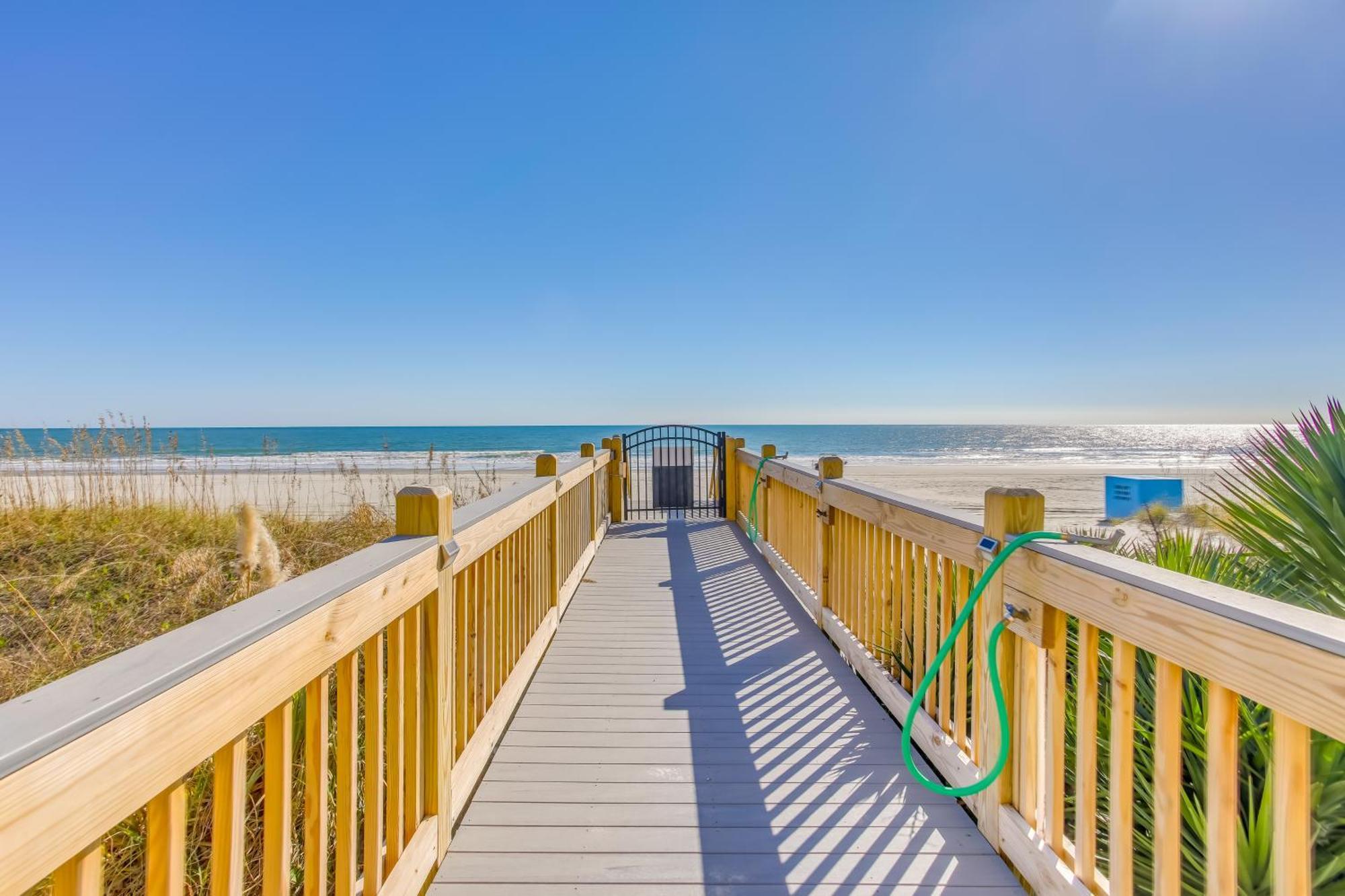 Myrtle Beach Condo - Steps To Ocean And Apache Pier! Екстериор снимка